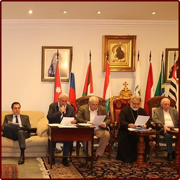 Foto do conselho arquidiocesano